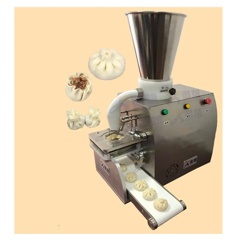 New !automatic dumpling maker Dimsum Sumai Making Machine with lowest Price 2023 lowest order factory stainless steel automatic electric pine tree lolly waffle maker for sale