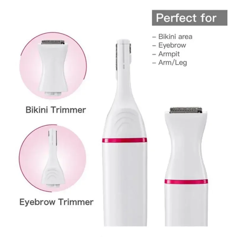 5 In 1 Set Women Epilator Female Eyebrow Trimmer Shaver Hair Removal Machine Face Depilador Bikini Depilatory Tool