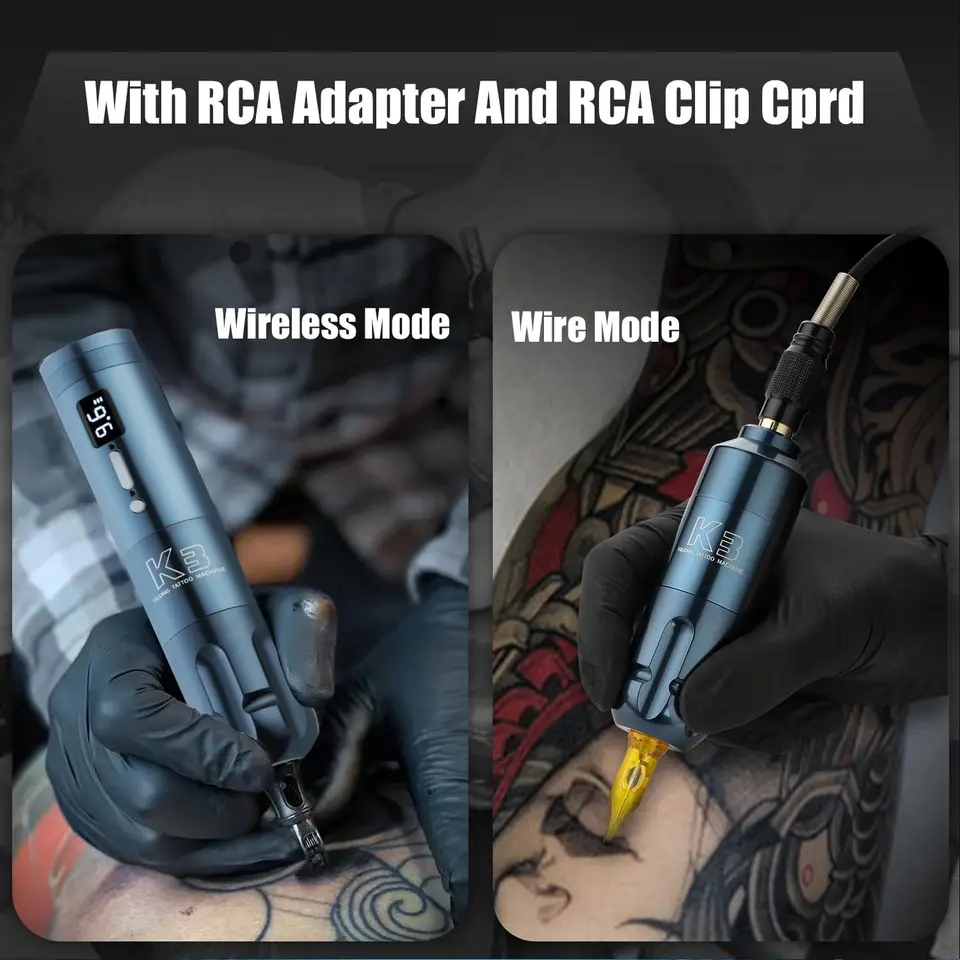 k3 ワイヤレスタトゥーマシン