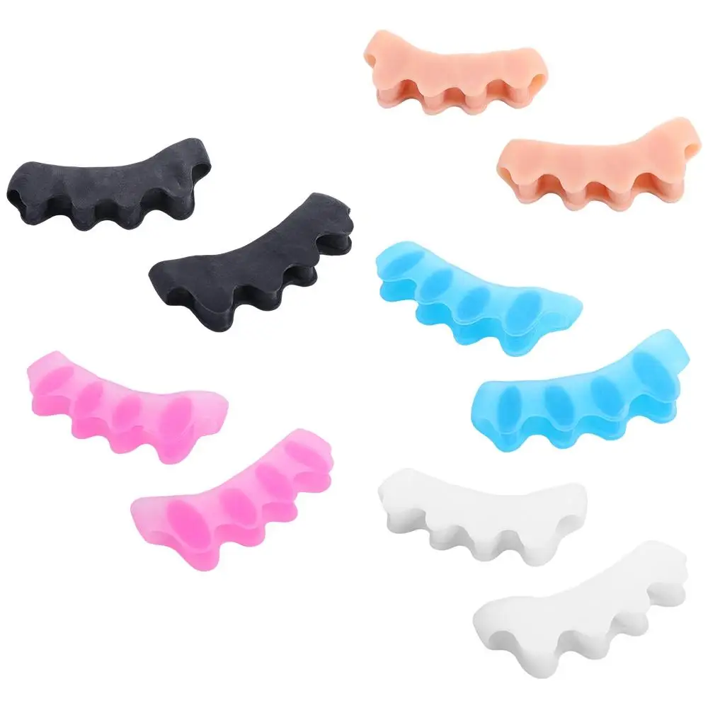 Finger Protector Toe Separator Straightener Valgus Corrector Five-Hole Divider Orthopedic Products