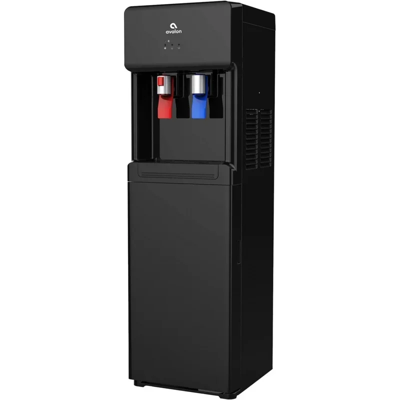 

Avalon a6blwtrclrblk touchless bottom loading cooler dispenser-hot & cold water, child safety lock, innovative slim design,