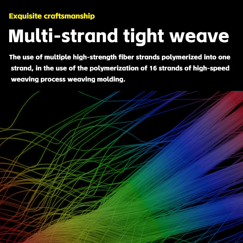 Fishing Line 16 Strands Braided Multifilment PE X16 Japan YGKX