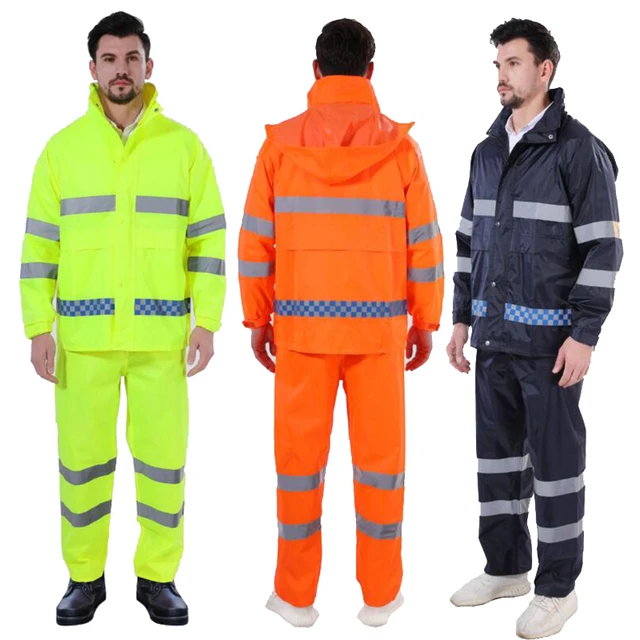 Reflective Work Suits, Rain Suits Work, Workwear Rain Gear