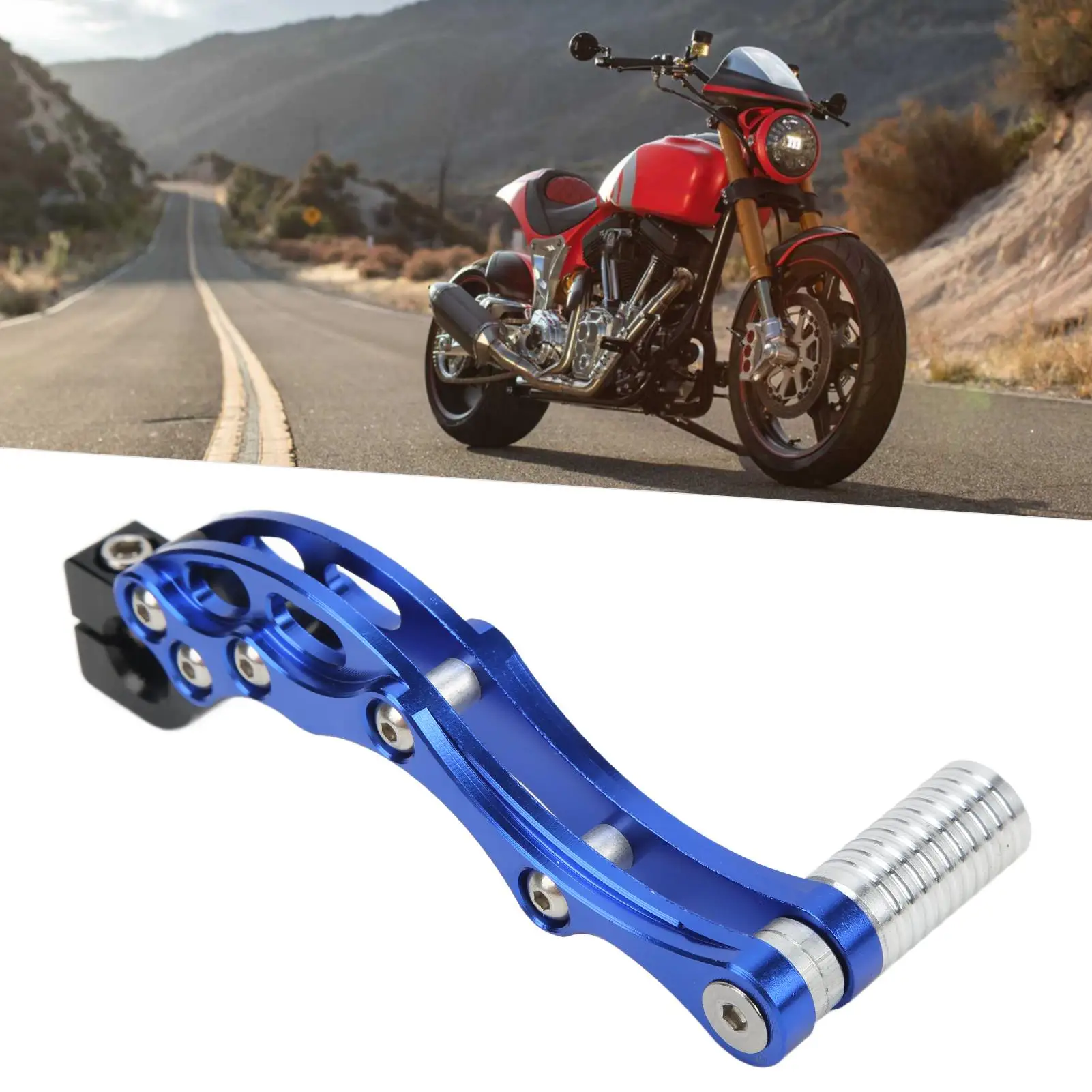 Kick Starter Replacement Easy Installation Anti Corrosion Kick Start Lever Aluminum Alloy for motorcycle Scooter