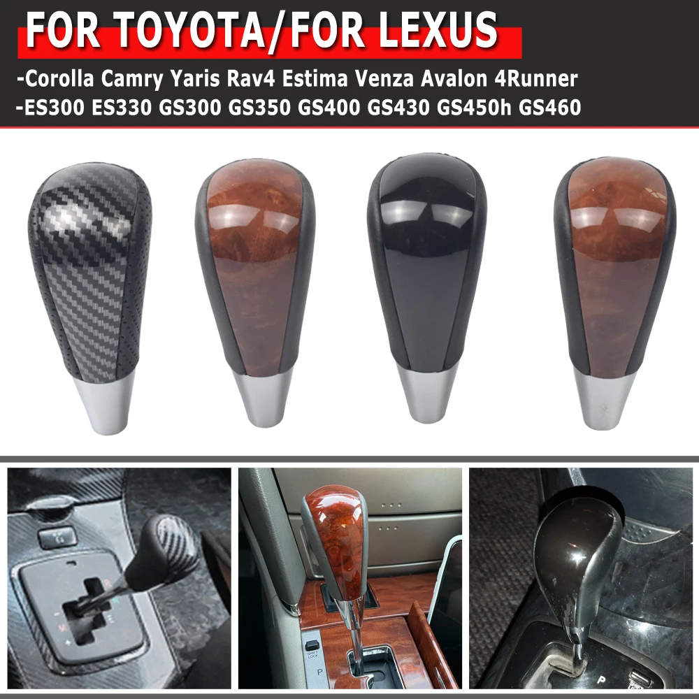 Auto Schalthebel Knopf Schaltknauf Hebel Shifter Für Toyota Prado Lexus Hilux 2011 Camry Crown RAV4 Vermögen 2012