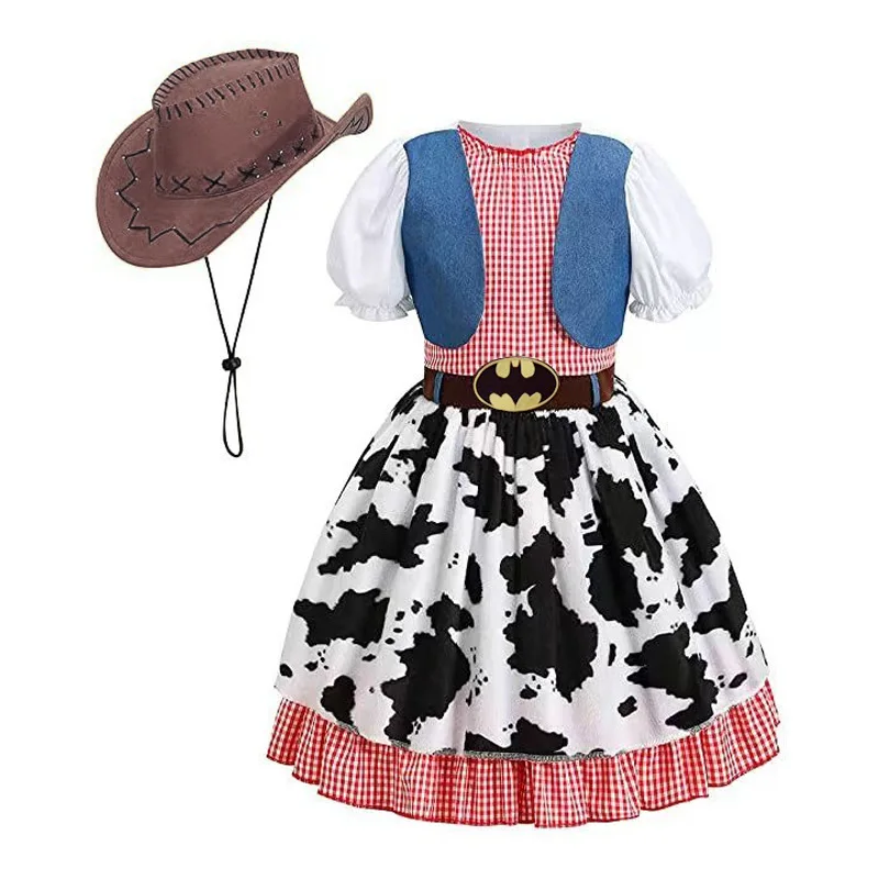 Halloween Costume Toy Story Cos Parent-child Costume Woody's Girlfriend Western Cowboy Dress Love Live Anime Cosplay Costumes