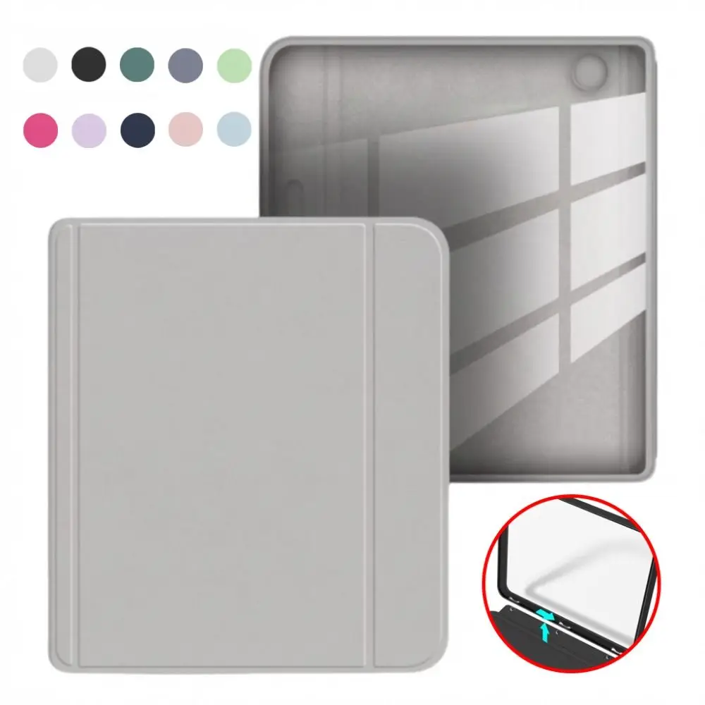 Colorful Magnetic Snap-on Smart Wear Resistant Case with Auto Wake/Sleep Feature