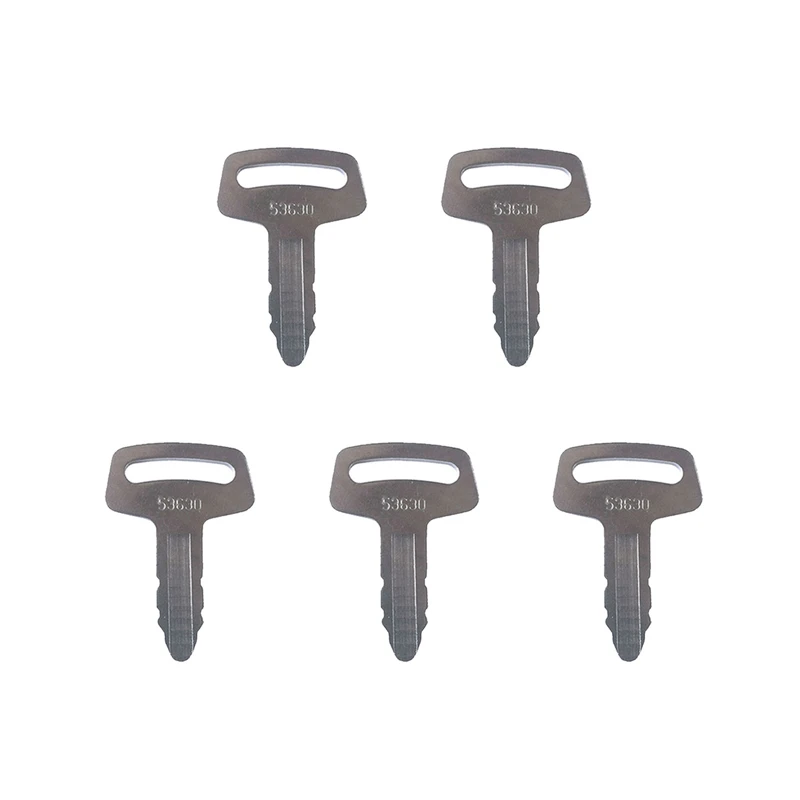 5pcs 점화 키 RC101 RC101-53630 RC10153630 쿠보타 굴삭기 K008 K008-3 KX91-2 KX101 KX121-2 로더 R310과 호환 가능