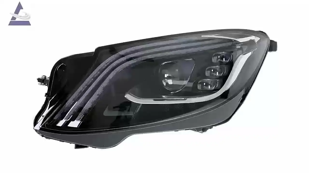 Пара фар в сборе для Mercedes-Benz S-Class W222 DRL 2014-2018 обновленные светодиодные ежедневные