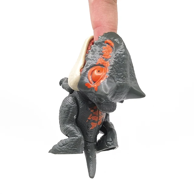 Fidget Tricky Tyrannosaurus Model Finger Dinosaur Biting Hand Mosasaurus Jurassic Park Toy for Children Dino Movable Joints Gift 2