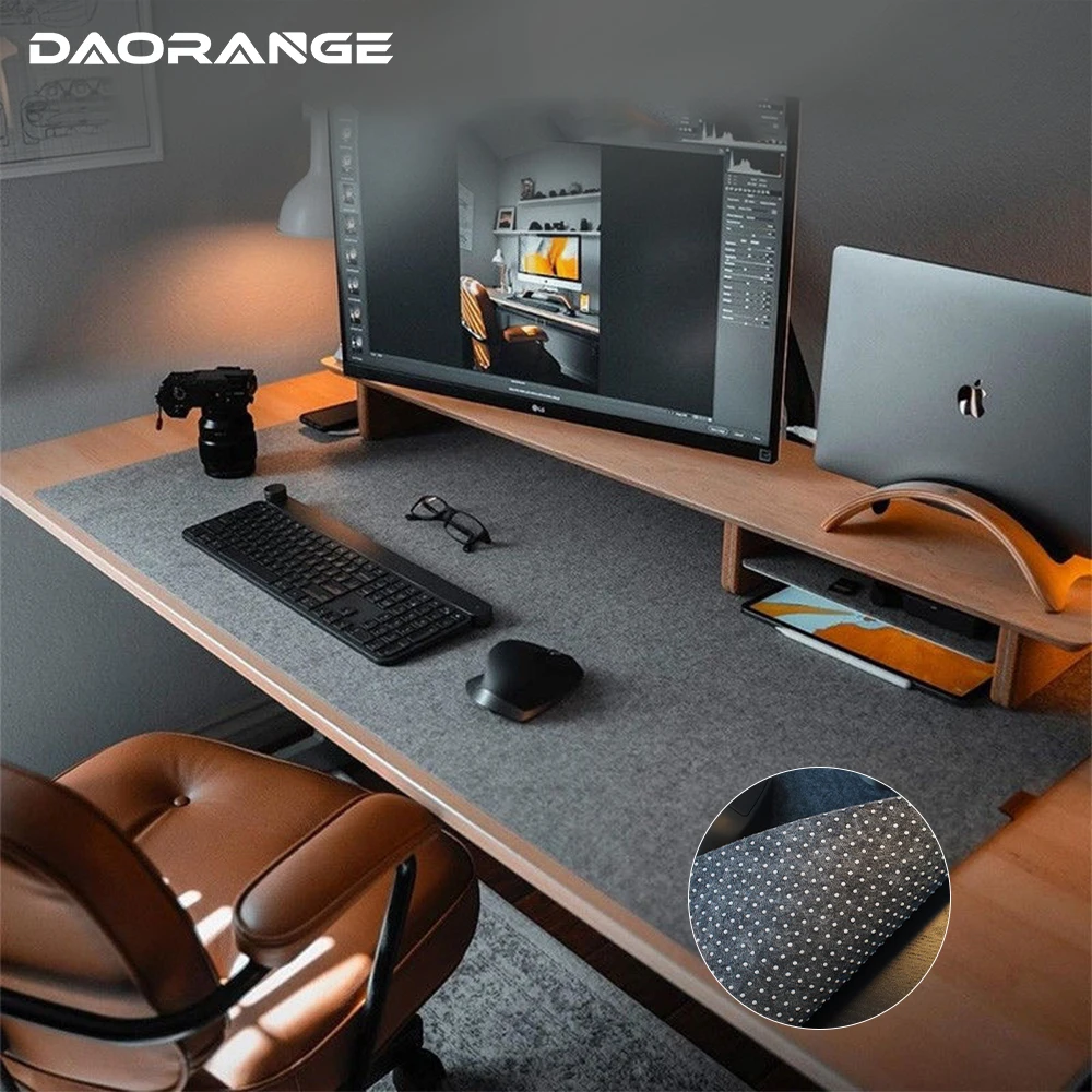 Multi Size Wool Felt Mouse Pad Office Computer Desk Protector Mat Teclado Antiderrapante Mat Almofada da Mesa do Portátil Acessórios de Jogos