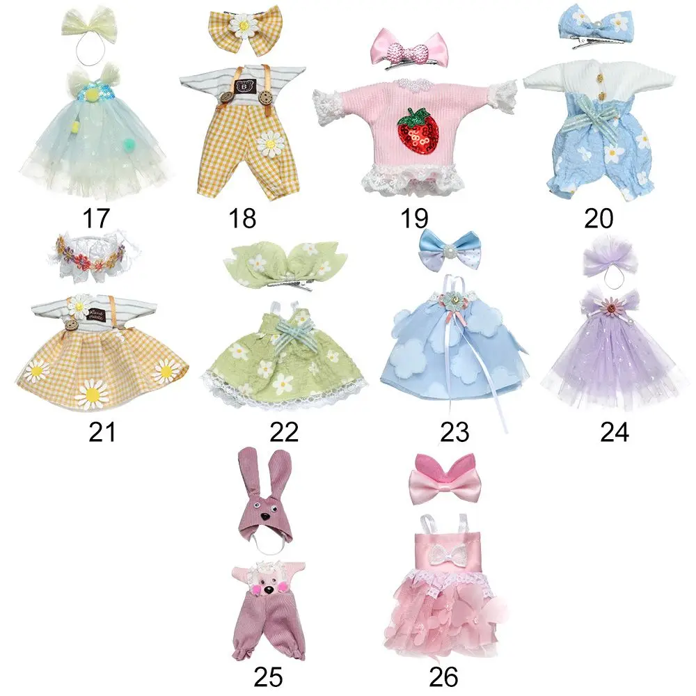 Cotton Lace Skirt Dolls Dress Summer Clothes