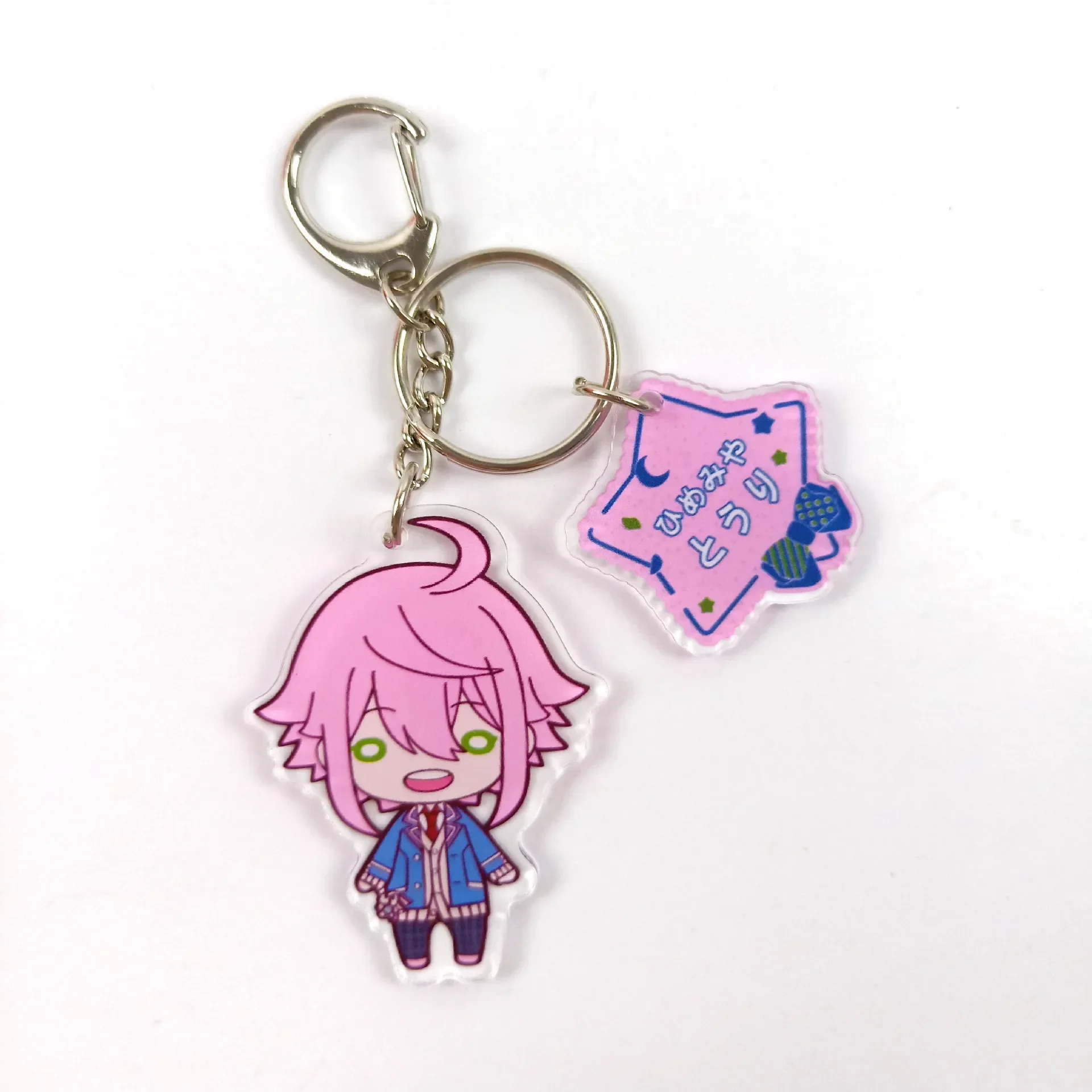 Anime Ensemble Stars Figure Keychain Hakaze Kaoru Cosplay Acrylic