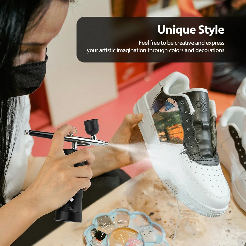 Multifunction Airbrush Nail Art with Compressor For Nails Cake Painting Airbrush Nail Art Shoe Cloth Painting Air Brush