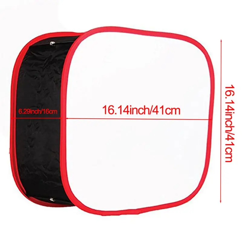 ABKN-휴대용 접이식 소프트박스 LED 라이트 패널 디퓨즈 라이트 룸 조명 모디파이어 (LED 조명용)