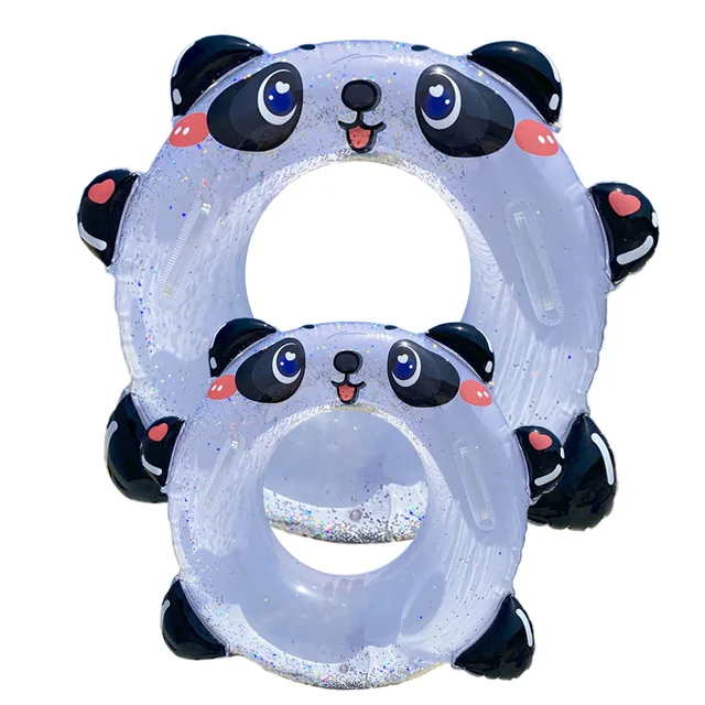 Cartoon Swim Ring Iatable Float Tube Durable Round Shaped Summer Pool Beach Party Swimming Float Water Fun Swim Pool Toys 1
