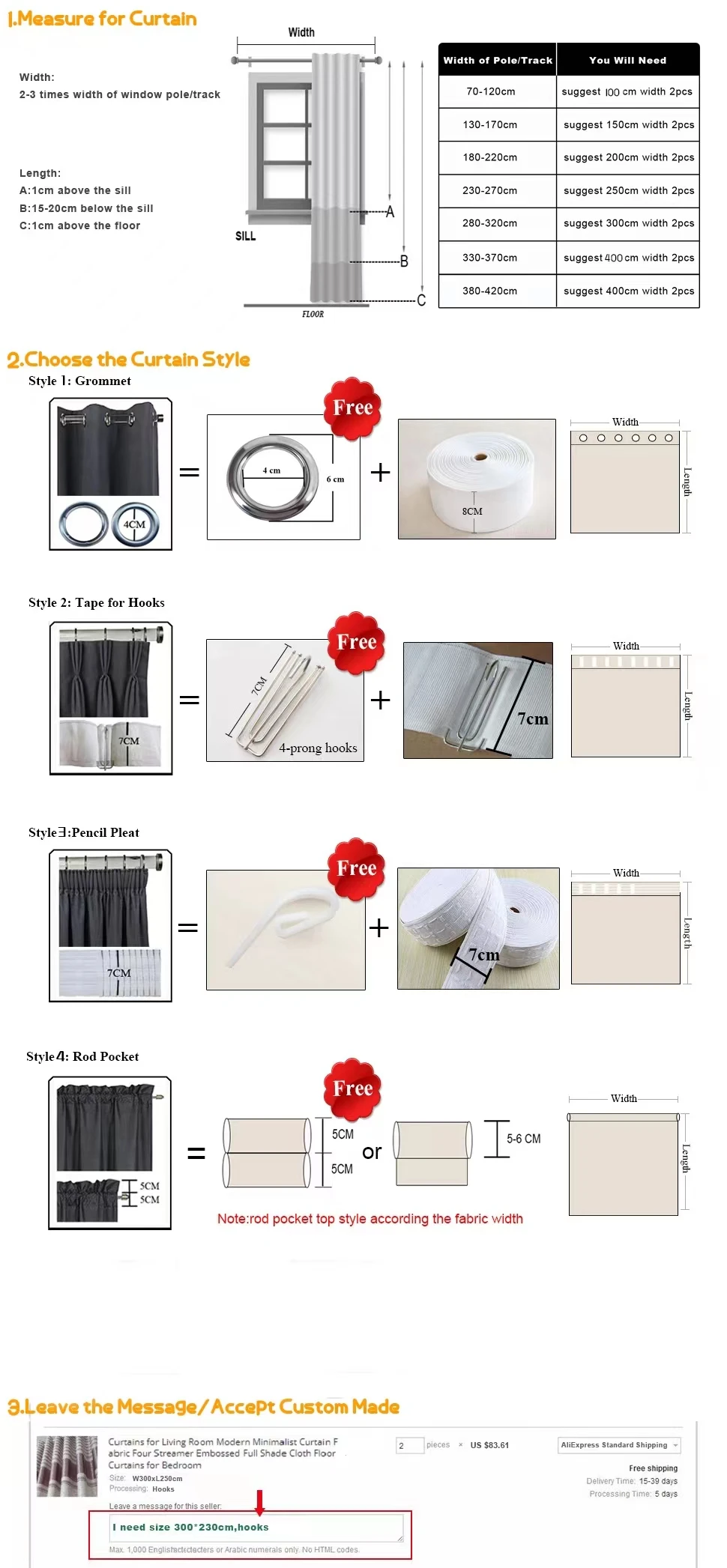 Custom Curtains Nordic Minimalist Modern Chenille  Thick Shade White Cloth Bedroom Living Room Blackout Curtain