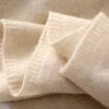 New 100% Cashmere Scarf In Autumn And Winter 180*45CM Men's And Women's Knitted Comfortable Soft Solid Color Scarf Warm Scarf. 3