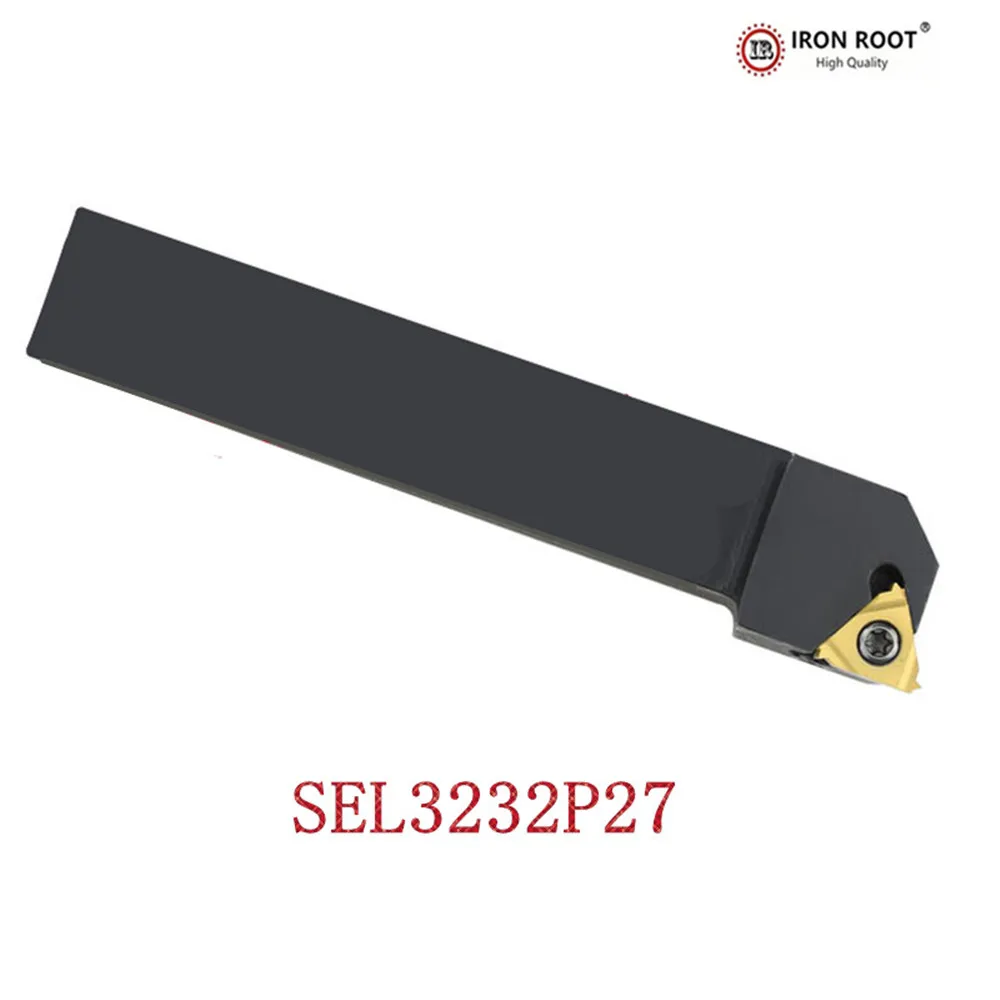 IRON ROOT SER2525M27,SER3232P27,SEL2525M27,SEL3232P27,CNC Lathe Tool Threading Holder For 11ER,11IR Carbide Insert