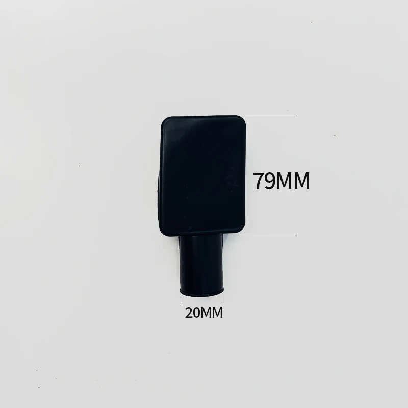 2 pezzi Copri terminali batteria per auto Posivo negativo Tappo superiore Protezione Custodia isolante Connettori cavo batteria Cappucci in gomma  34