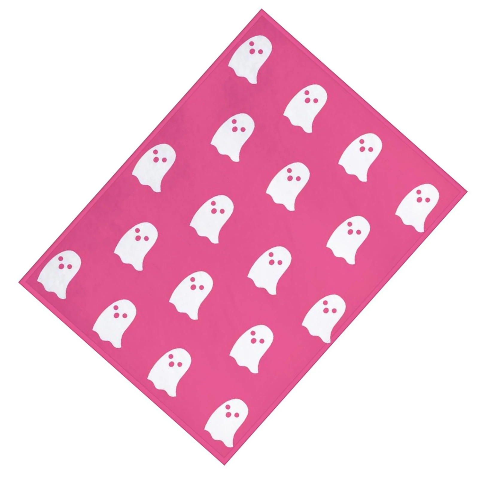 

Halloween Viral Pink Ghost Blanket Super Soft and Warm Flannel Blanket for Birthday and Anniversaries Gifts