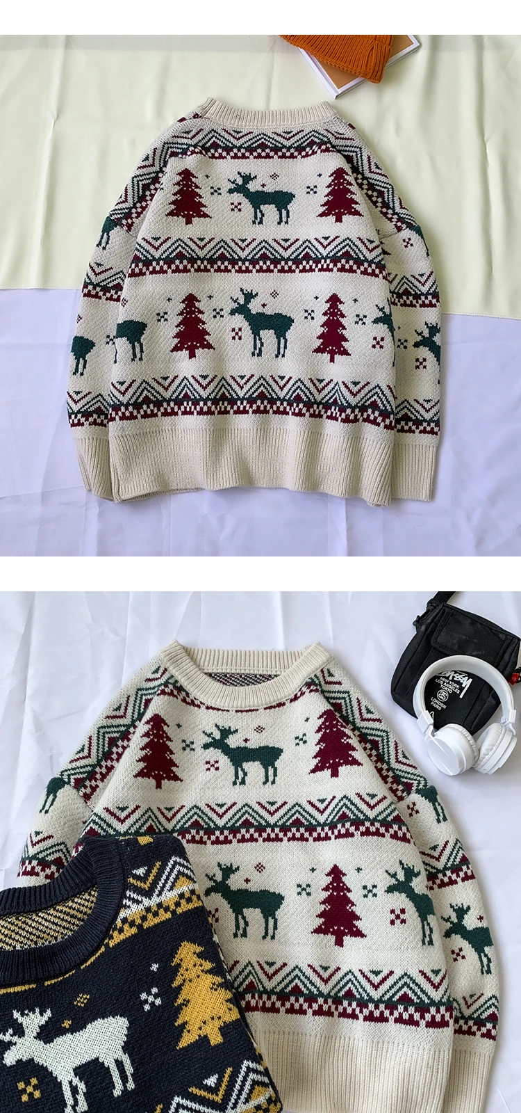 Deer Print Sweater 18