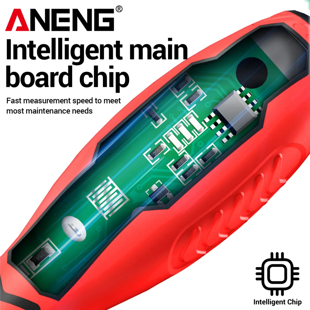 스크류드라이버 테스터 펜 이중 헤드 전압 유도 ANENG B18 450V AC 전압 듀얼 유즈 워드/크로스 NCV 테스트 전기 기술자용 공구