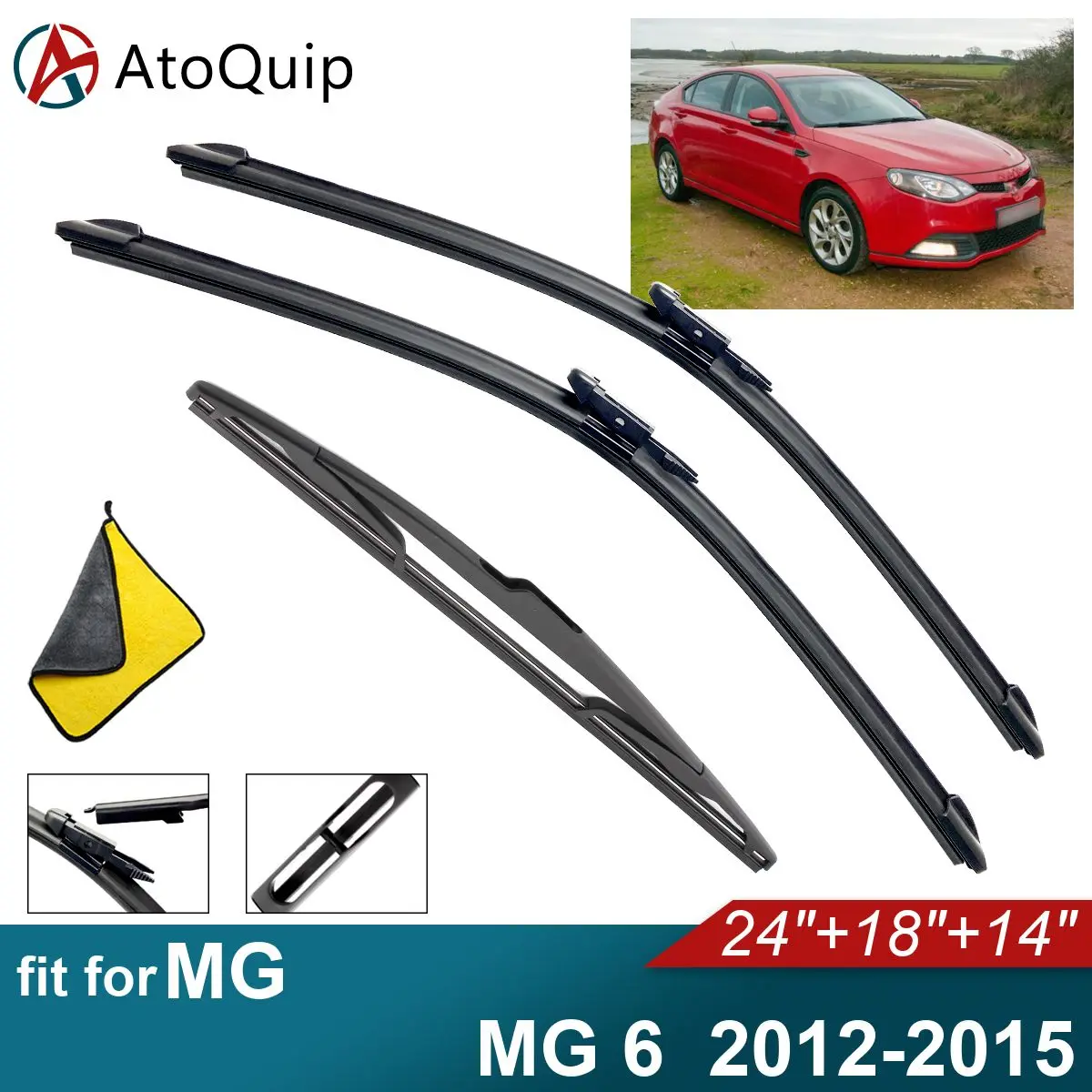 

Дворники задние мягкие резиновые для MG 6, 2012, 2013, 2014, 2015