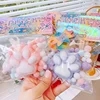 Handmade Flocking Cat's Paw Stress Relief Squishy Toy Mochi Slow Rebound New Fidget Toy Birthday Party Gift 3