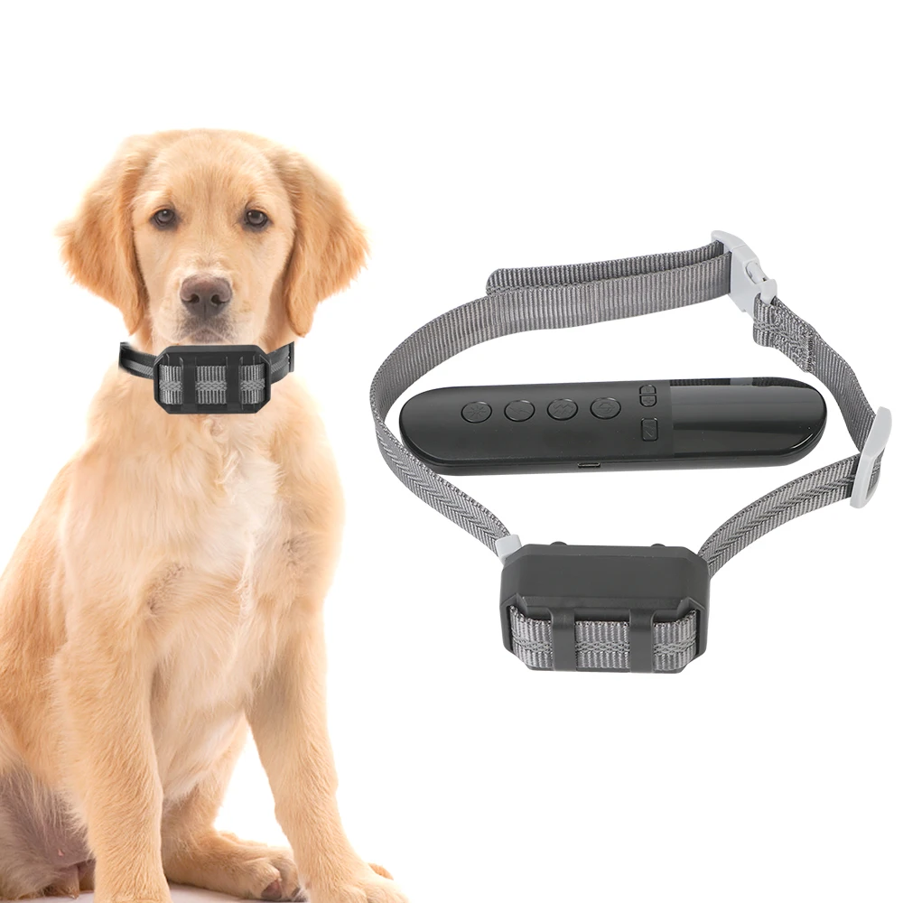 

Anti Bark Controller Electronic Collar Pet Dog Training Two Dogs Beep Vibration Shock LCD Light Modes 1200m Wide Range Remote