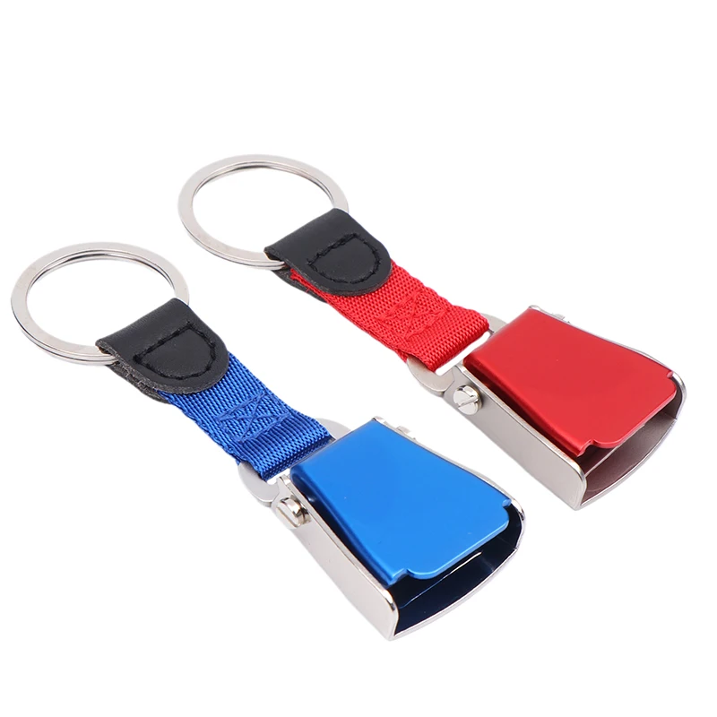 1PC Mini Safety Seatbelt Plane Buckle Keychain Strap Key Chain For Flight Keyes Airplane Airline Small Aviation Gifts Seat Belt airplane keychain