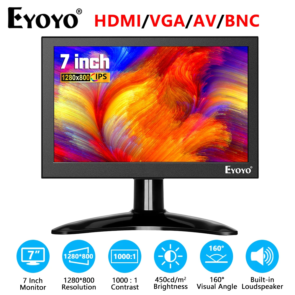 Eyoyo Camera 7 Lcd Monitors Small Display Monitor Small Monitors