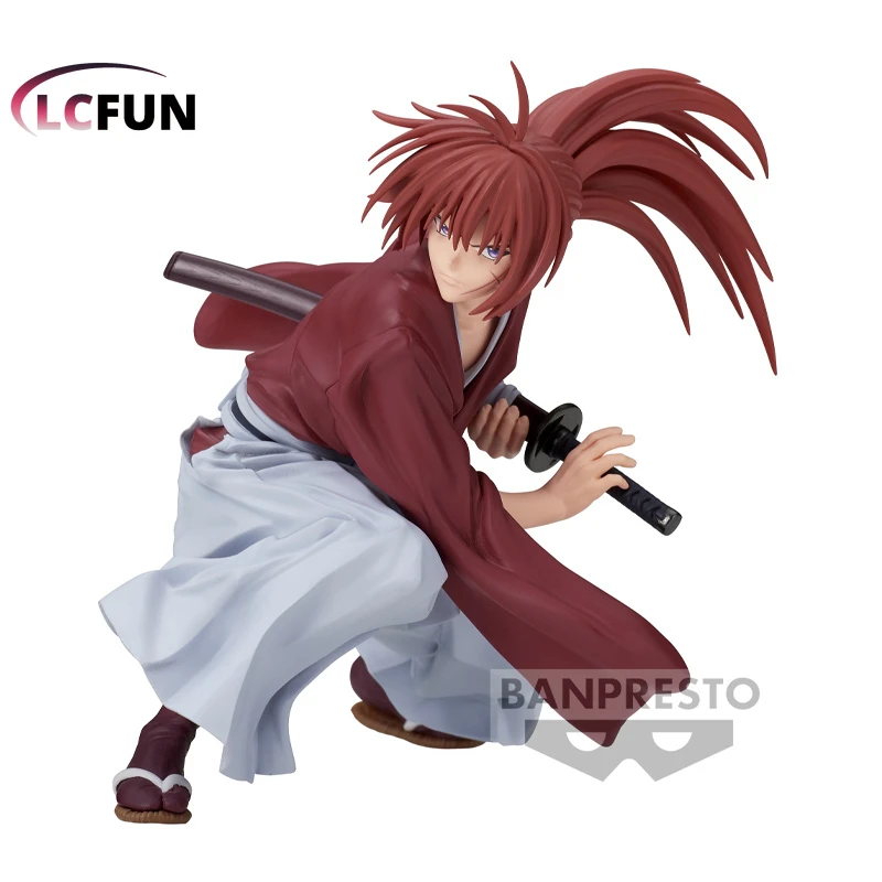 

【Pre-Sale】LCFUN Original Banpresto Figure Vibration Stars Himura Kenshin Rurouni Kenshin 12cm PVC Anime Action Figure Model Toys