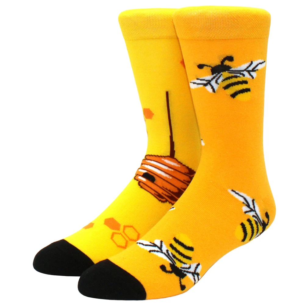 Premium Cotton Novelty Socks with Fun Food Pattern