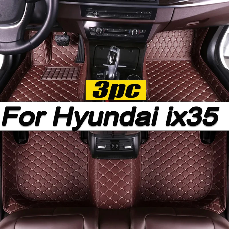 

Carpets For Hyundai ix35 2017 2016 2015 2014 2013 2012 2011 2010 Car Floor Mats Auto Interior Accessories Leather Rugs Products