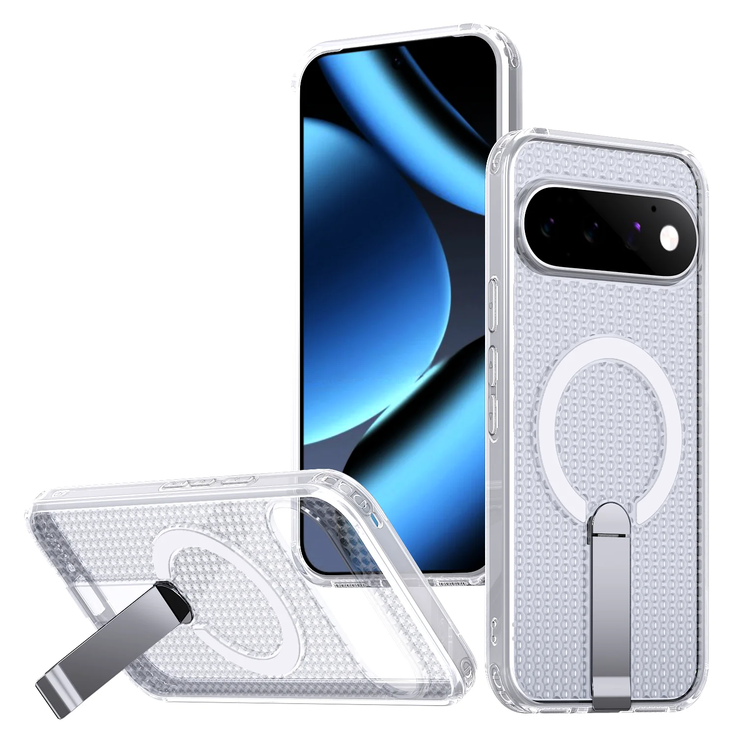 Magnetic Cooling Heat Dissipation Case with Shockproof Bracket and Slim Design