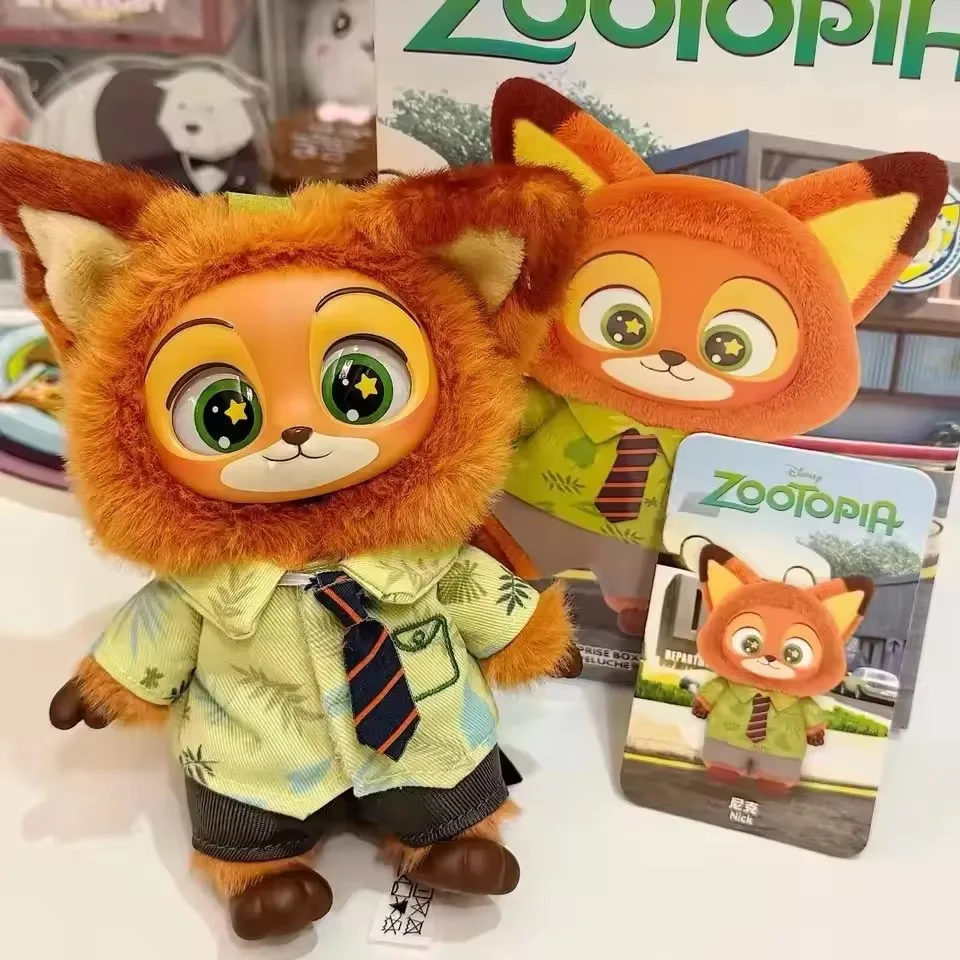 Original Zootopia Blind Box, Nice Nick Judy Action Figure, Plush