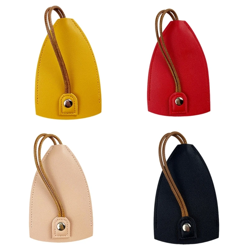 

Practical Key Case Creative Pull Out Keychain Bags Durable PU Holder Modern Bag