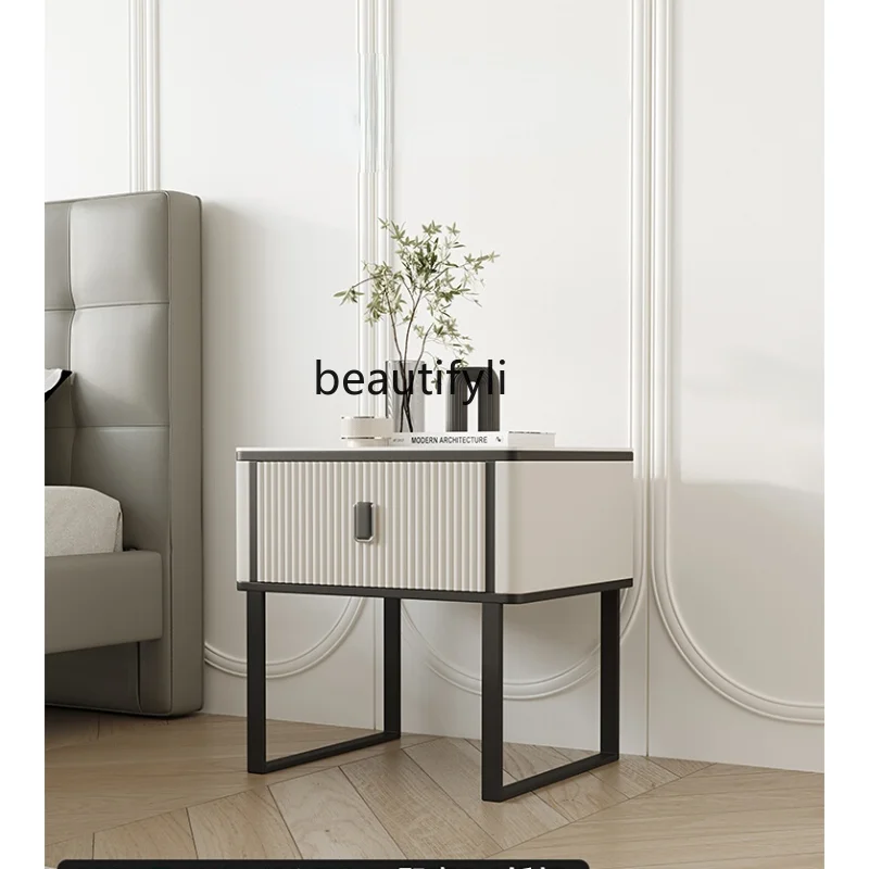 

Modern Light Luxury Bedside Table Simple Bedside Small Cabinet Small Apartment Complete Bedside Cabinet storage cabinet