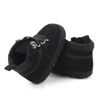Baby Boy Shoes Newborn PU Leather Sneakers Casual Soft Sole Anti-slip Toddler Sports First Walkers Crib Shoes 0-18 Months 5