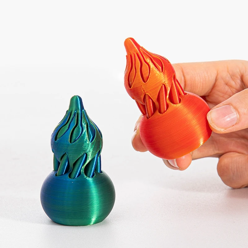 3D Printed Toy 3D Printing Decompression Spiral Cone Impossible Pyramid Fidget Toy Stress Relief Screw Christmas Tree