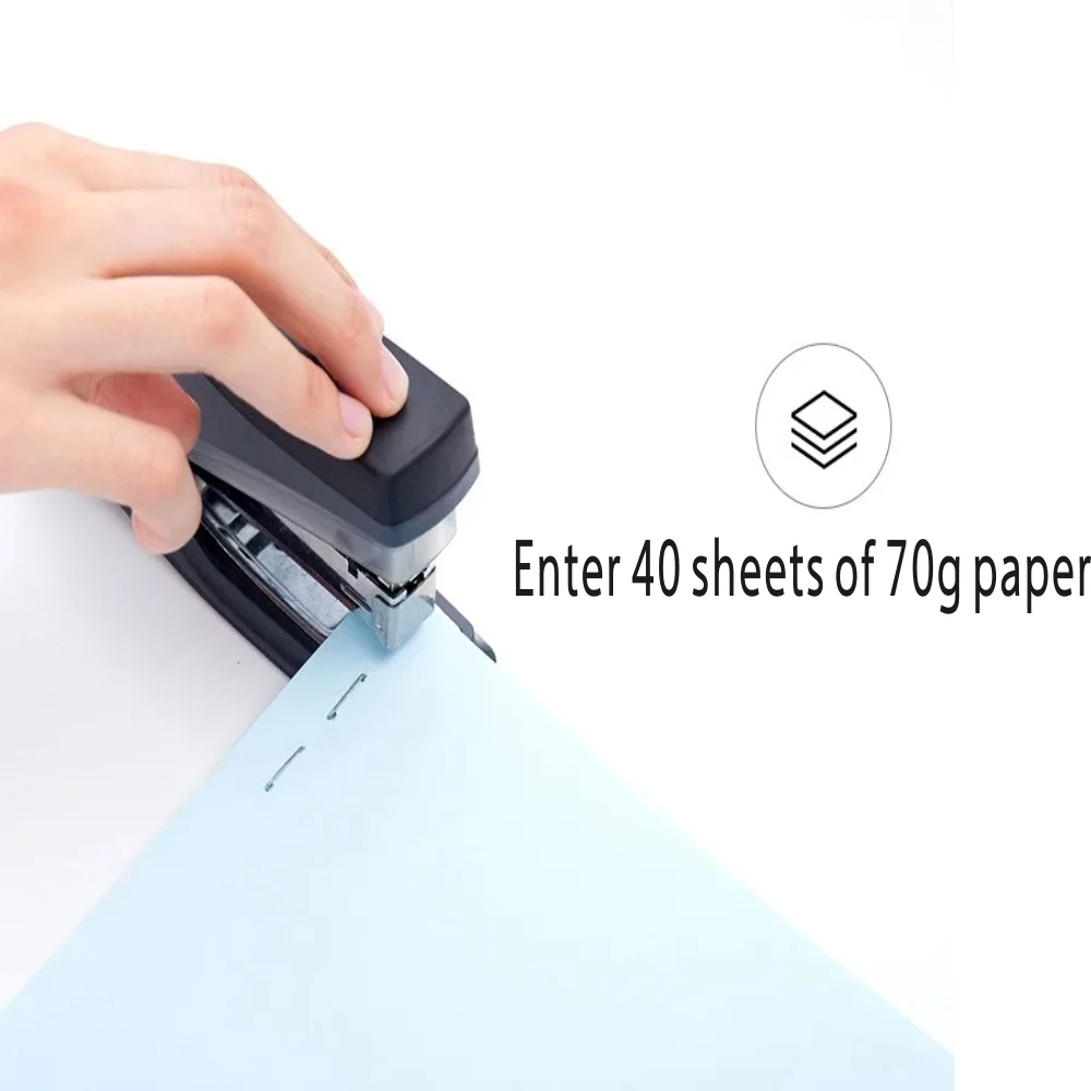 Stapler Pin 500Pcs Staples 24/8 Universal 12 # Steel Stationery Office School Supplies Upgraded Version Stainless Steel Binding Set