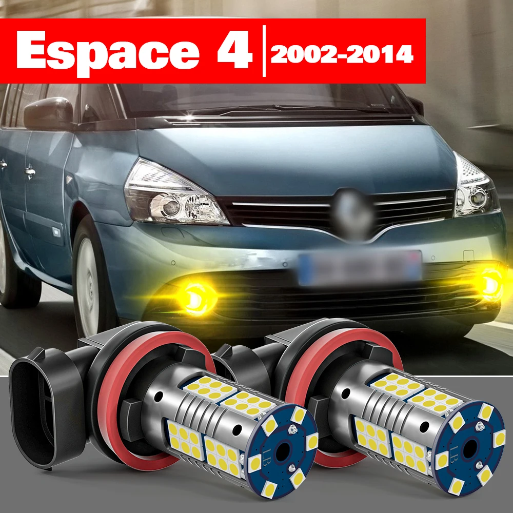 

For Renault Espace 4 2002-2014 2pcs LED Fog Light Accessories 2003 2004 2005 2006 2007 2008 2009 2010 2011 2012 2013