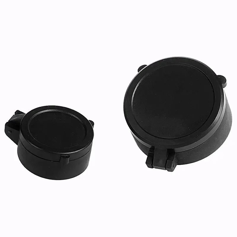 Riflescope Protection Covers 30mm-62mm Quick Flip Up Lens Cap Eye Protect Objective Lens Lid Hunting Optics Attachments 2