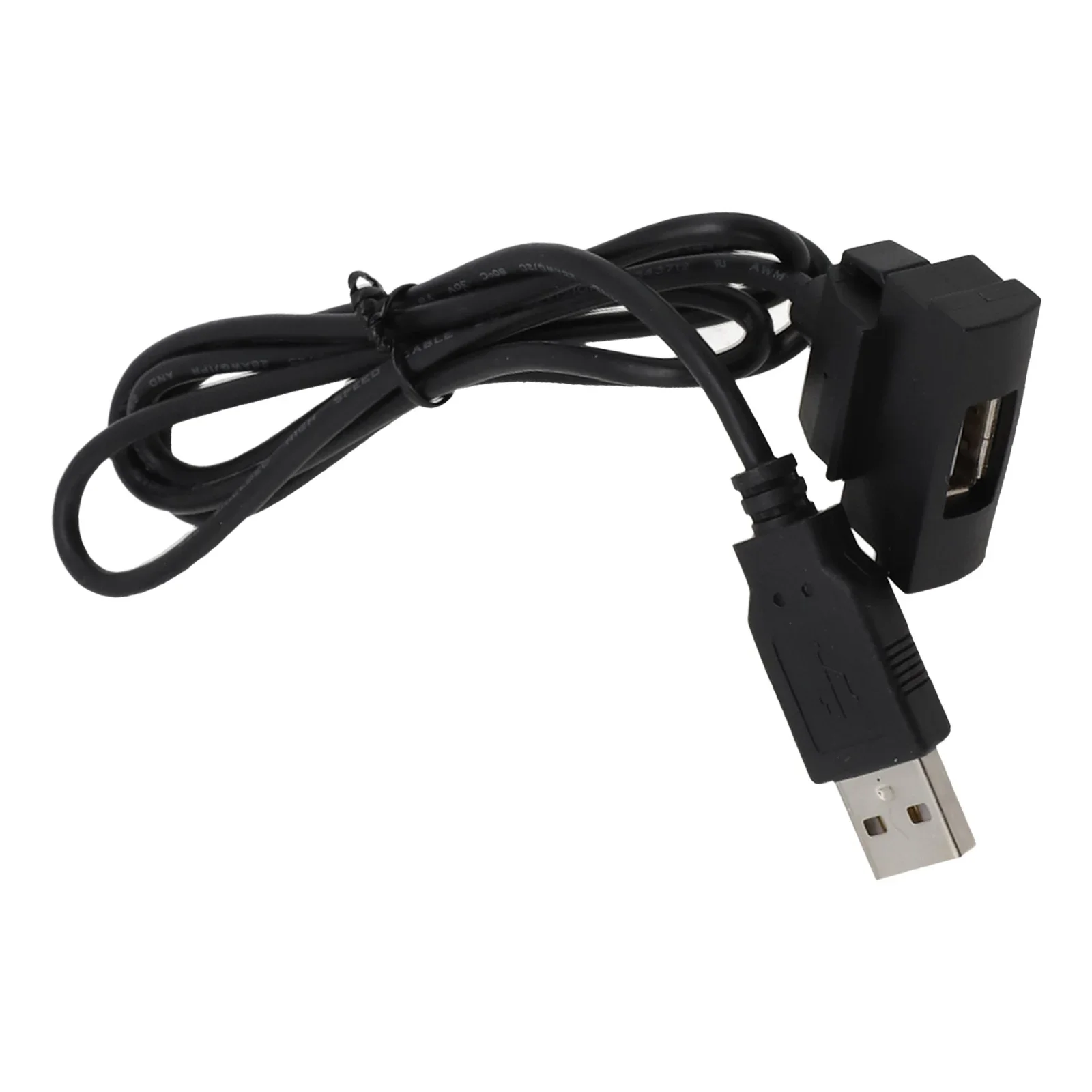 

USB Adapter USB Plug Adapter CAR For RCD510 RNS315 For Rabbit 2007-2011 For T5 2003-2011 Front Plastic Black NONE