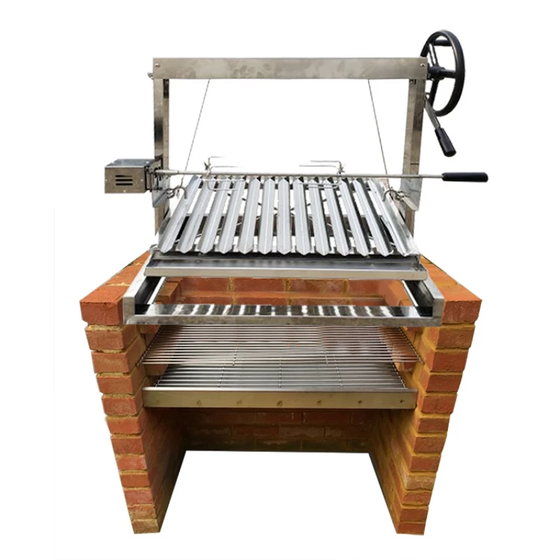 American Gaucho Grills Builtin Barbecue Pits Argentine Grill Kit for