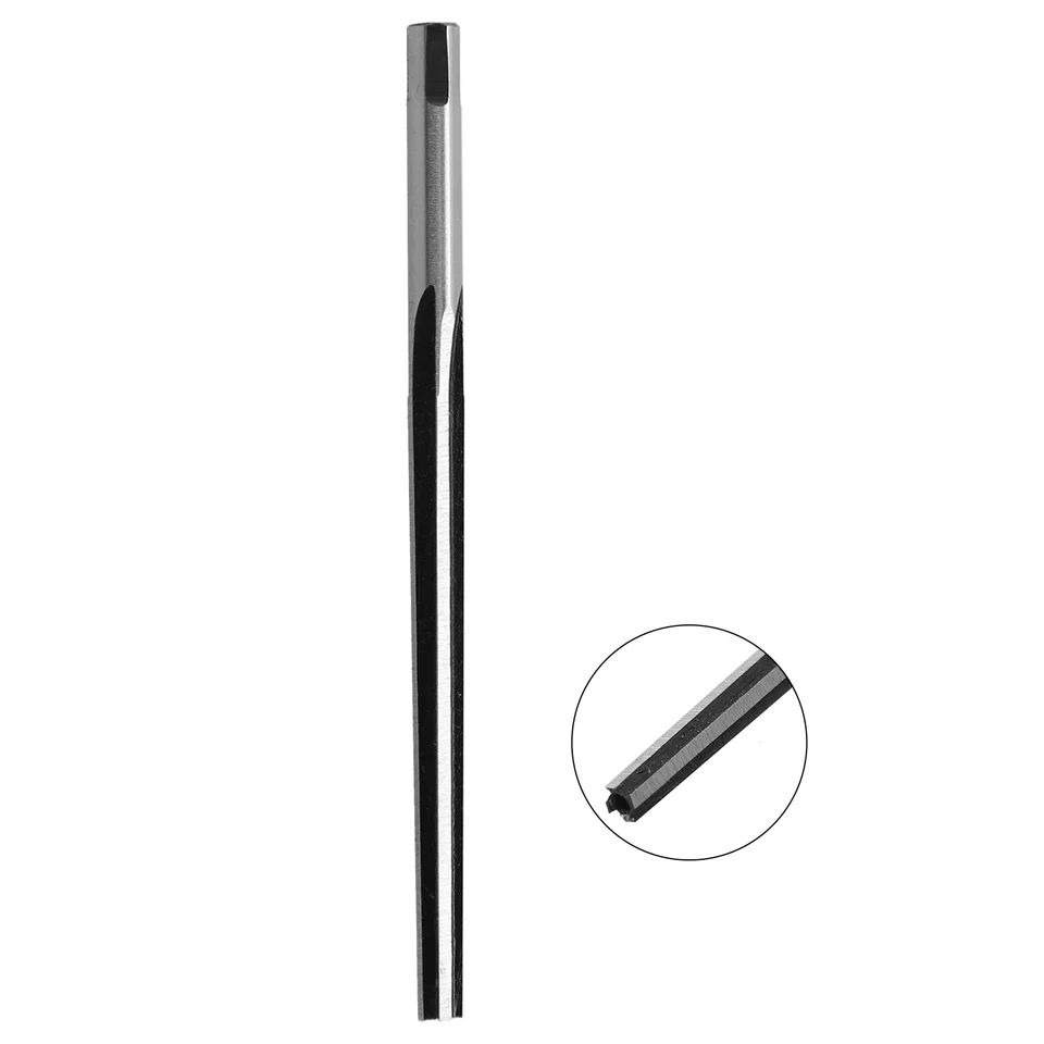 Alésoir Manuel Conique 1:10 HSS - Diamètre 18 Mm - Pour Outillage CNC Ou Atelier - Longueur 155 Mm
