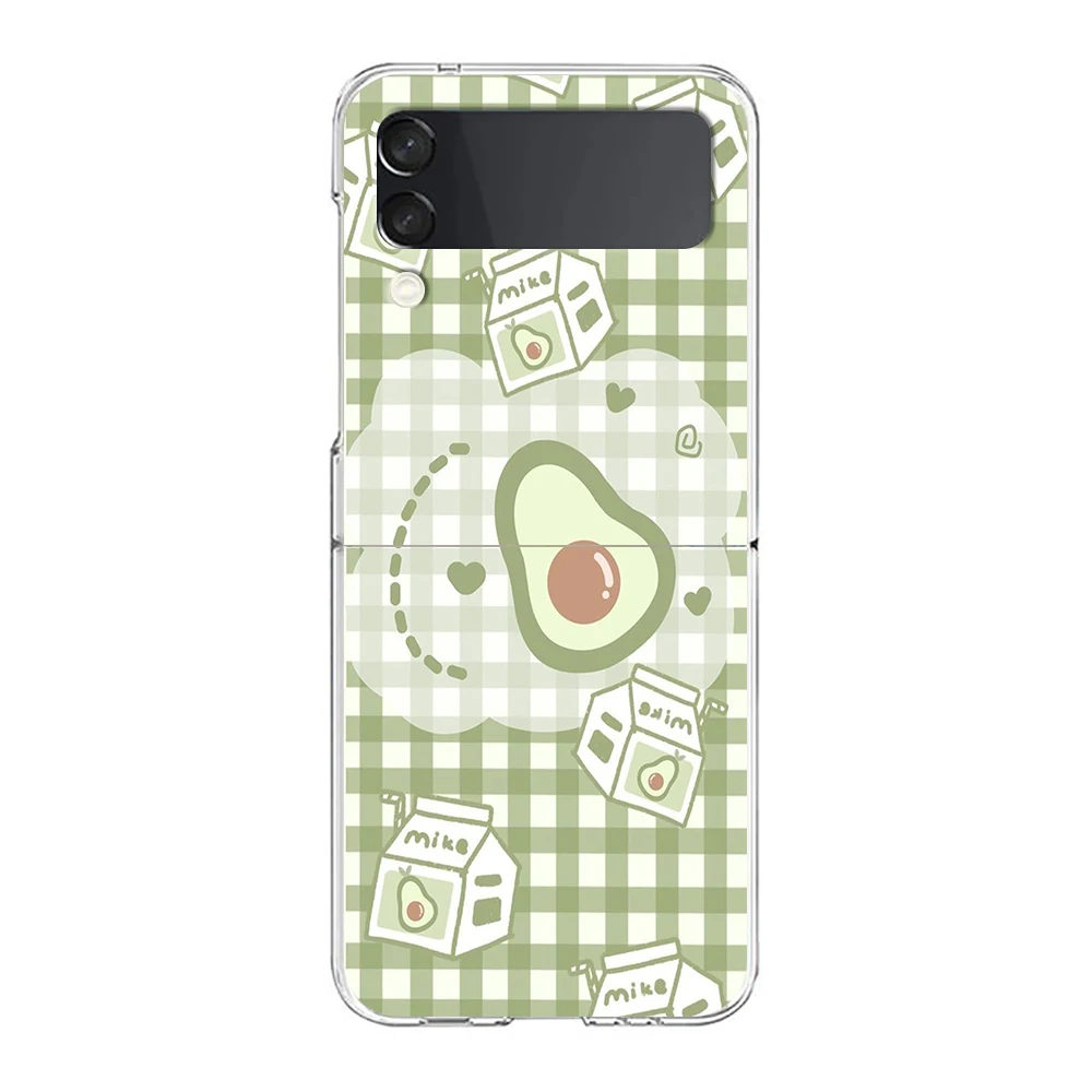 Avocado Hard Shell Transparent Shockproof Phone Case