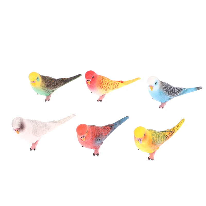 Simulation Peacock Bird Figurines PVC Action Figures Models Collection Educational Toy For Children Miniature Landscape Ornament miniature figurines