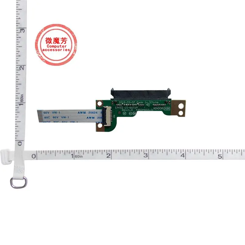HDD Cable SATA Hard Drive HDD SSD Connector Flex Cable 8pin For Hp 15-DB 15-DA 250 255 256 G7 TPN-C135 TPN-C136 LS-G072P Laptop hard drive cable